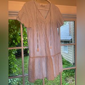 vineyard vines popover dress perfect for summer sz 4 euc